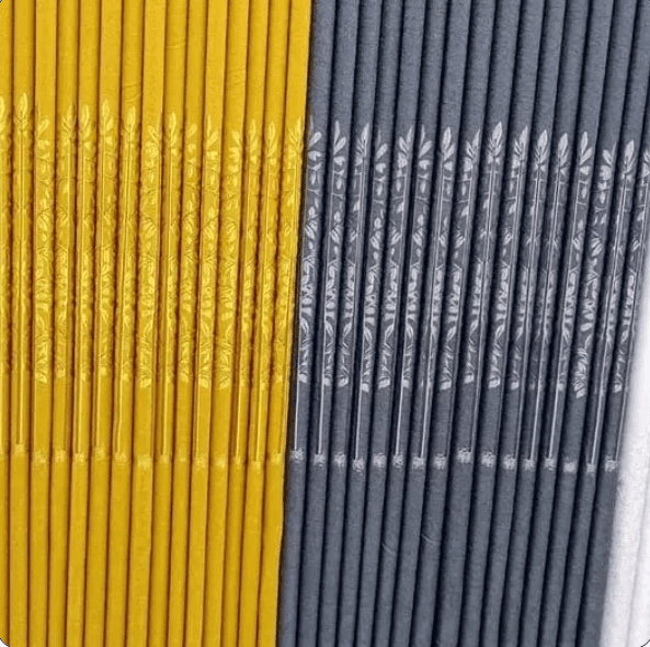Mustard & Charcoal Weave